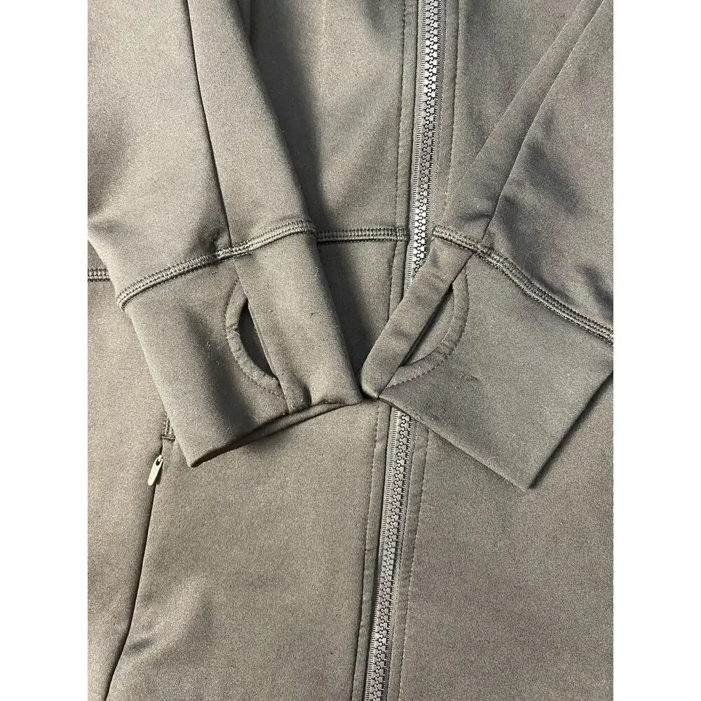 Spyder Women’s Black Athletic Jacket Size M Gym‎ Casual Fall Winter Hiking - Picture 8 of 8